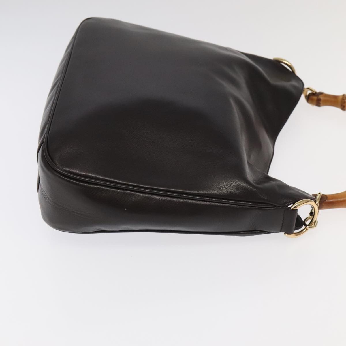 Gucci GUCCI Bamboo Hand Bag Leather 2way brown Size ONE SIZE - 4 Thumbnail