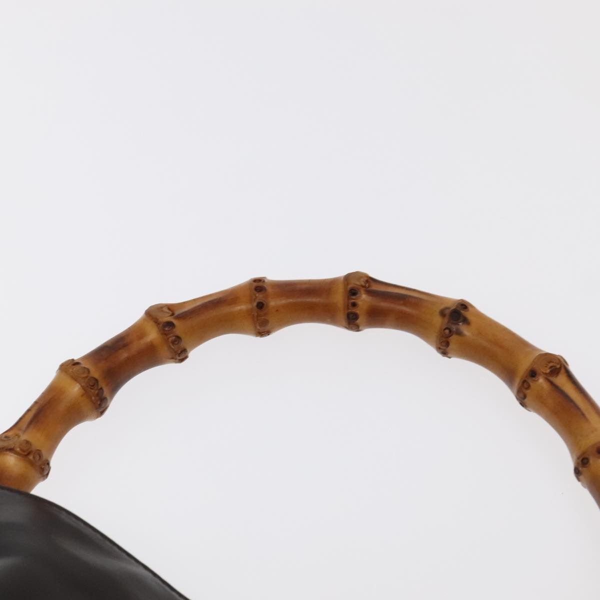 Gucci GUCCI Bamboo Hand Bag Leather 2way brown Size ONE SIZE - 8 Thumbnail
