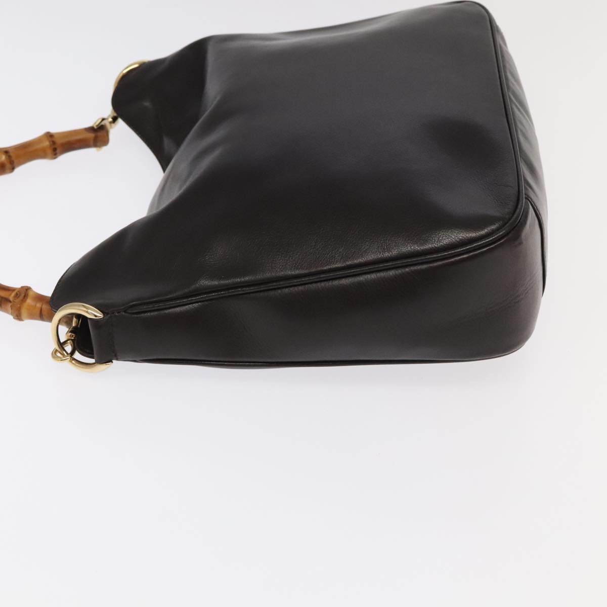 Gucci GUCCI Bamboo Hand Bag Leather 2way brown Size ONE SIZE - 5 Thumbnail