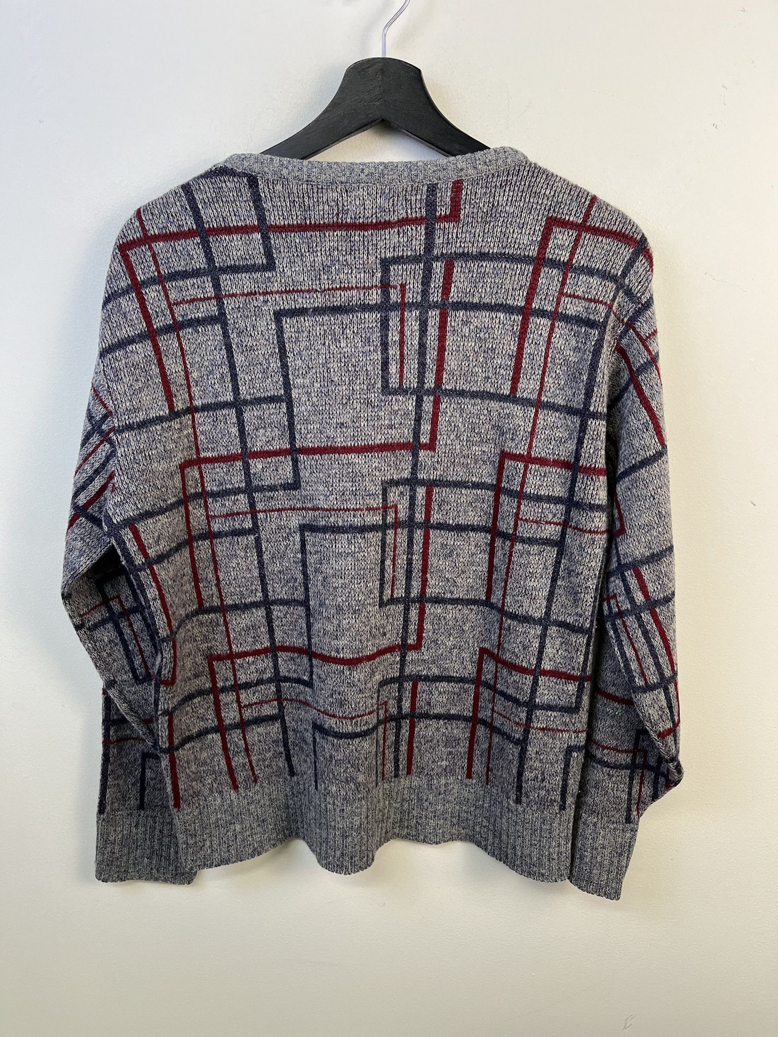 Other Vintage Knit Sweater 1990s Thick Knit Pipes Screen Saver Knit Sweater Size M Size US M / EU 48-50 / 2 - 4 Thumbnail