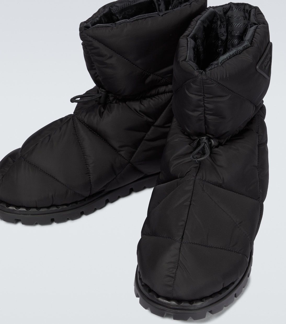 Prada Re-nylon Padded Quilted Boots