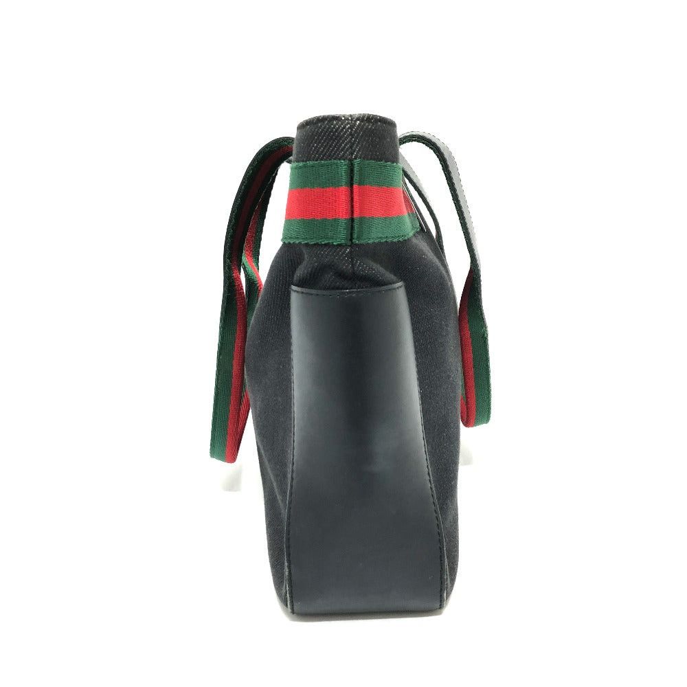 Gucci Gucci 73983 Webbing Tote Bag Handbag Canvas Women Size ONE SIZE - 4 Thumbnail