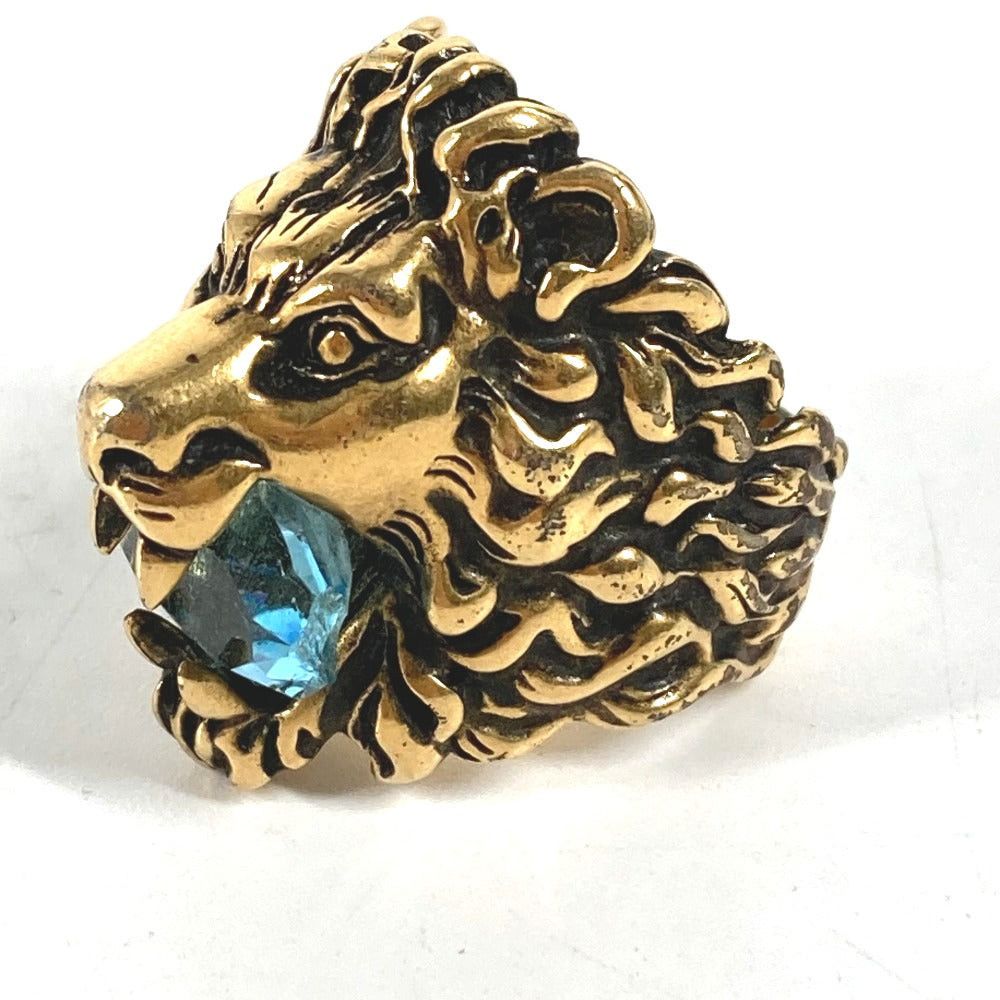 Gucci Gucci 402763 Sound Of Thunder Animal Lion (Panthera Leo) Stones Included Accessories Rings Metal Women Size ONE SIZE - 2 Thumbnail