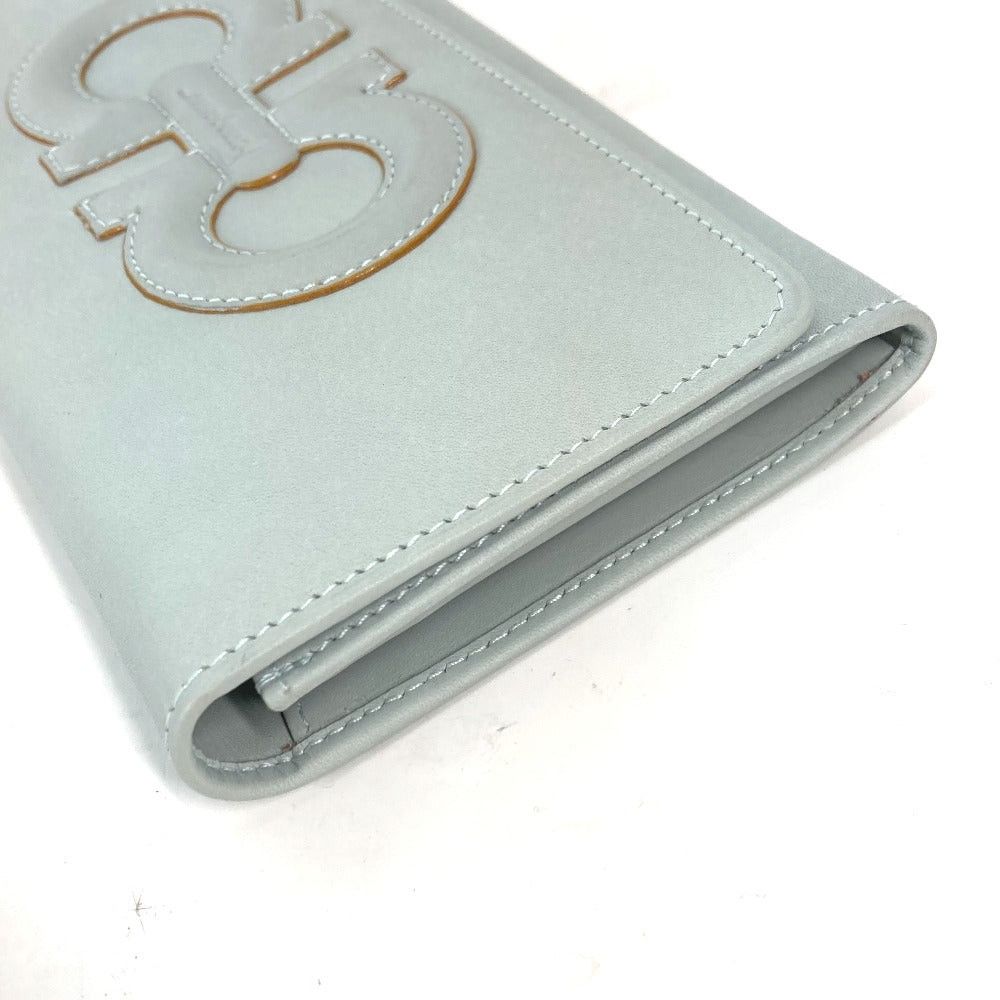 Salvatore Ferragamo Salvatore Ferragamo Long Wallet Gancini Flap Leather Women Size ONE SIZE - 3 Thumbnail