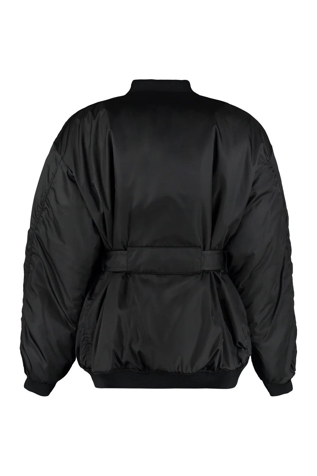 Prada $5K VALUE Padded Bomber Jacket with triangle pouch on a belt Size US XS / EU 42 / 0 - 2 Thumbnail