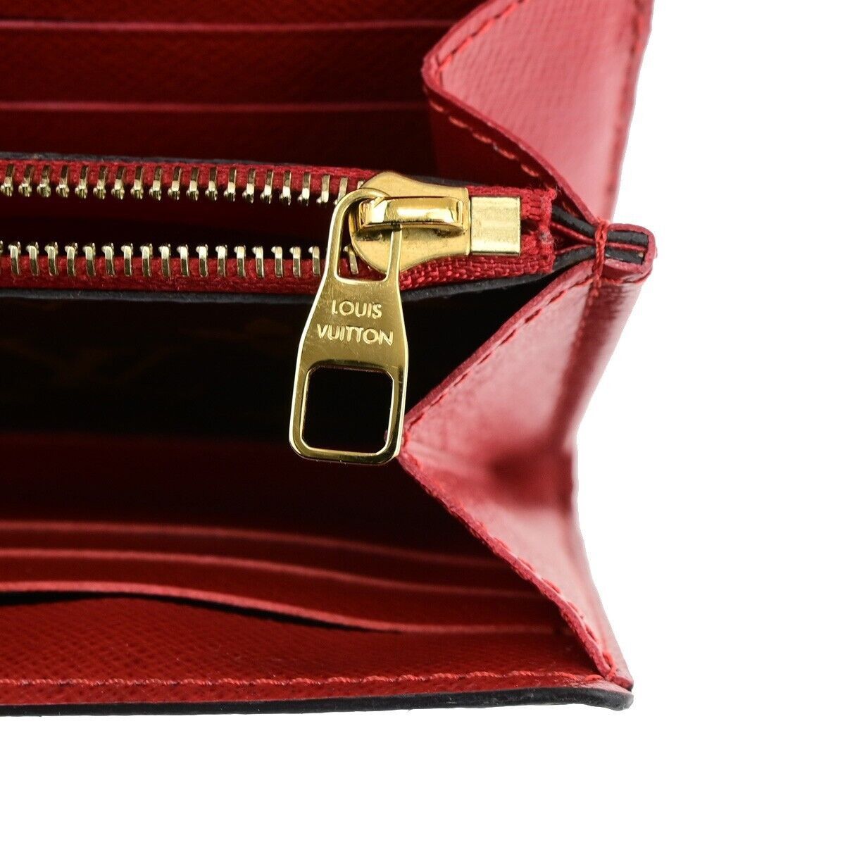 Louis Vuitton Portefeuille Sarah Brown Canvas Wallet (Pre-Owned) Size ONE SIZE - 9 Thumbnail