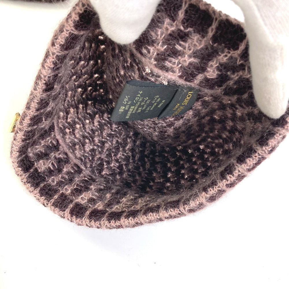 Louis Vuitton Louis Vuitton M75053 M75093 Beanie Chapeau Knitted Hat Knit Cap Bonnet Ethel. Scarf Set Mohair Women Size ONE SIZE - 11 Thumbnail