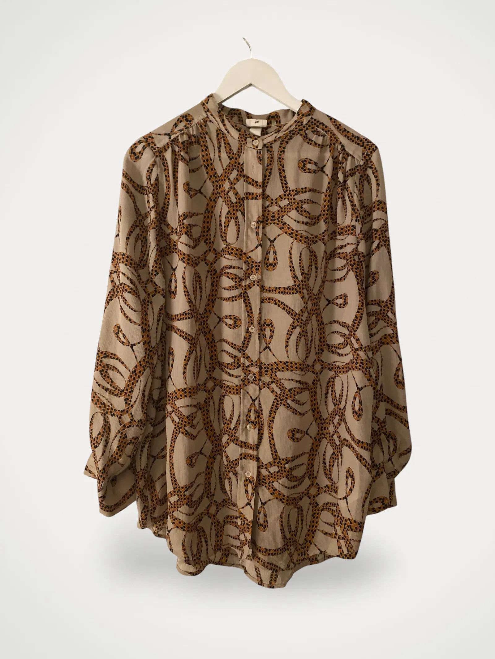 H&M H&M Samarbete Richard Allan Blouse Size L / US 10 / IT 46 - 2 Thumbnail