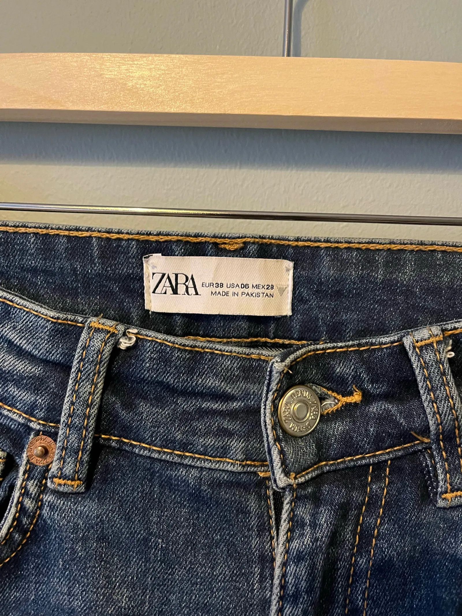 Zara Zara Jeans Size 38" / US 16 / IT 52 - 2 Thumbnail