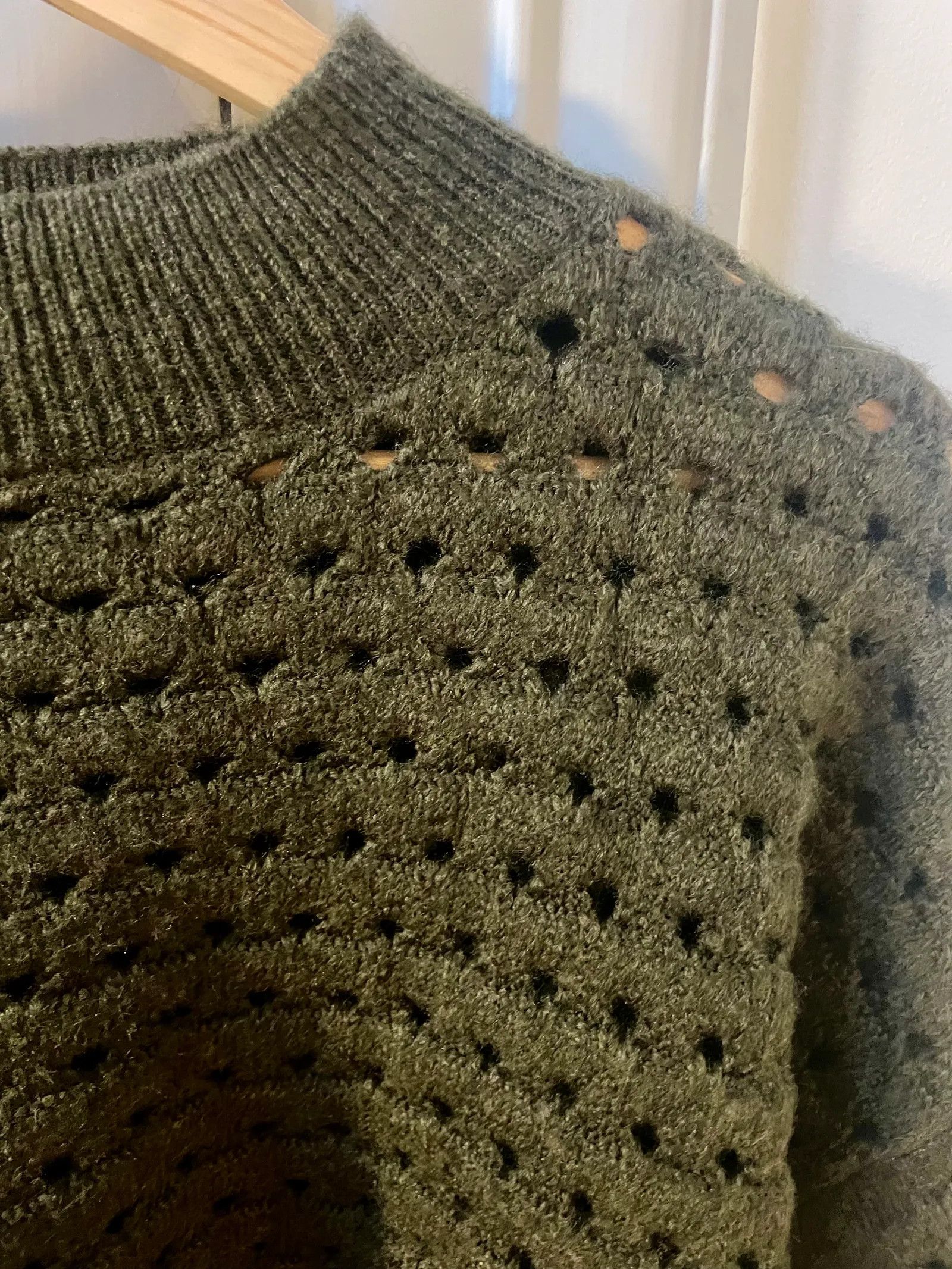 Mango Mango Knitted sweater with openwork details Sweater Size L / US 10 / IT 46 - 4 Thumbnail