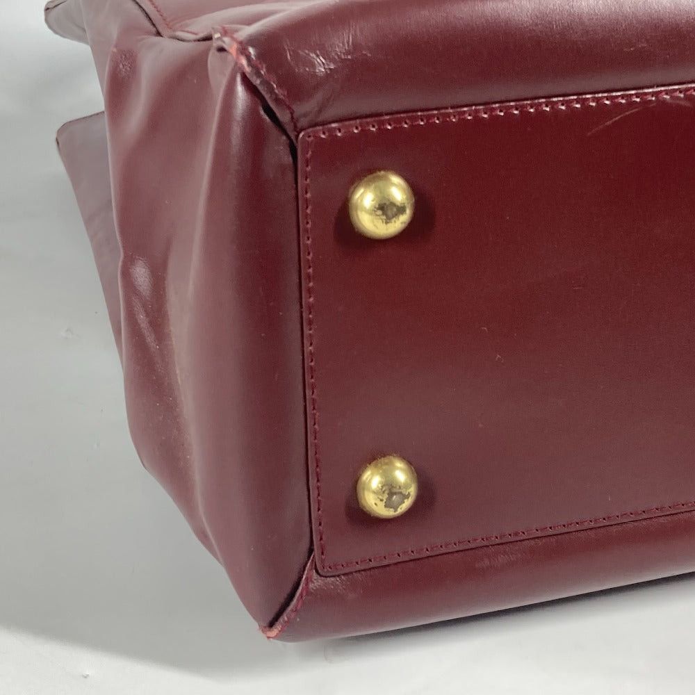 Cartier Cartier Vertical Logo Mast Line Briefcase Shoulder Bag Tote Leather Women Size ONE SIZE - 8 Thumbnail