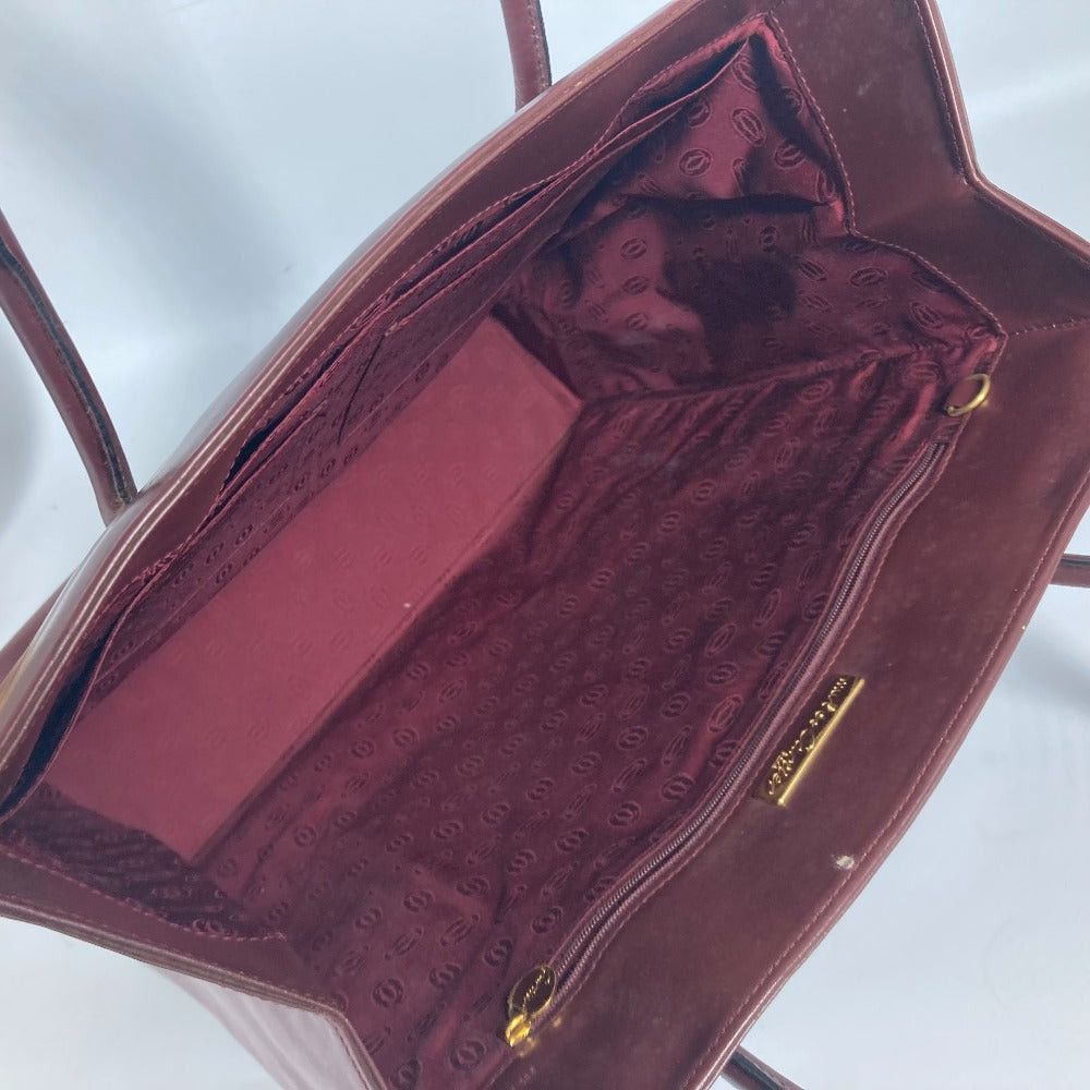 Cartier Cartier Vertical Logo Mast Line Briefcase Shoulder Bag Tote Leather Women Size ONE SIZE - 14 Thumbnail