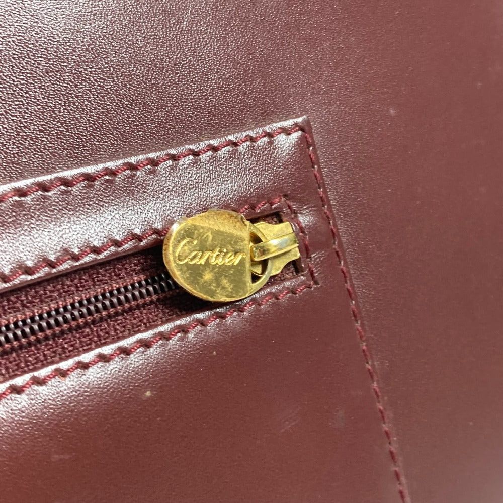 Cartier Cartier Vertical Logo Mast Line Briefcase Shoulder Bag Tote Leather Women Size ONE SIZE - 5 Thumbnail