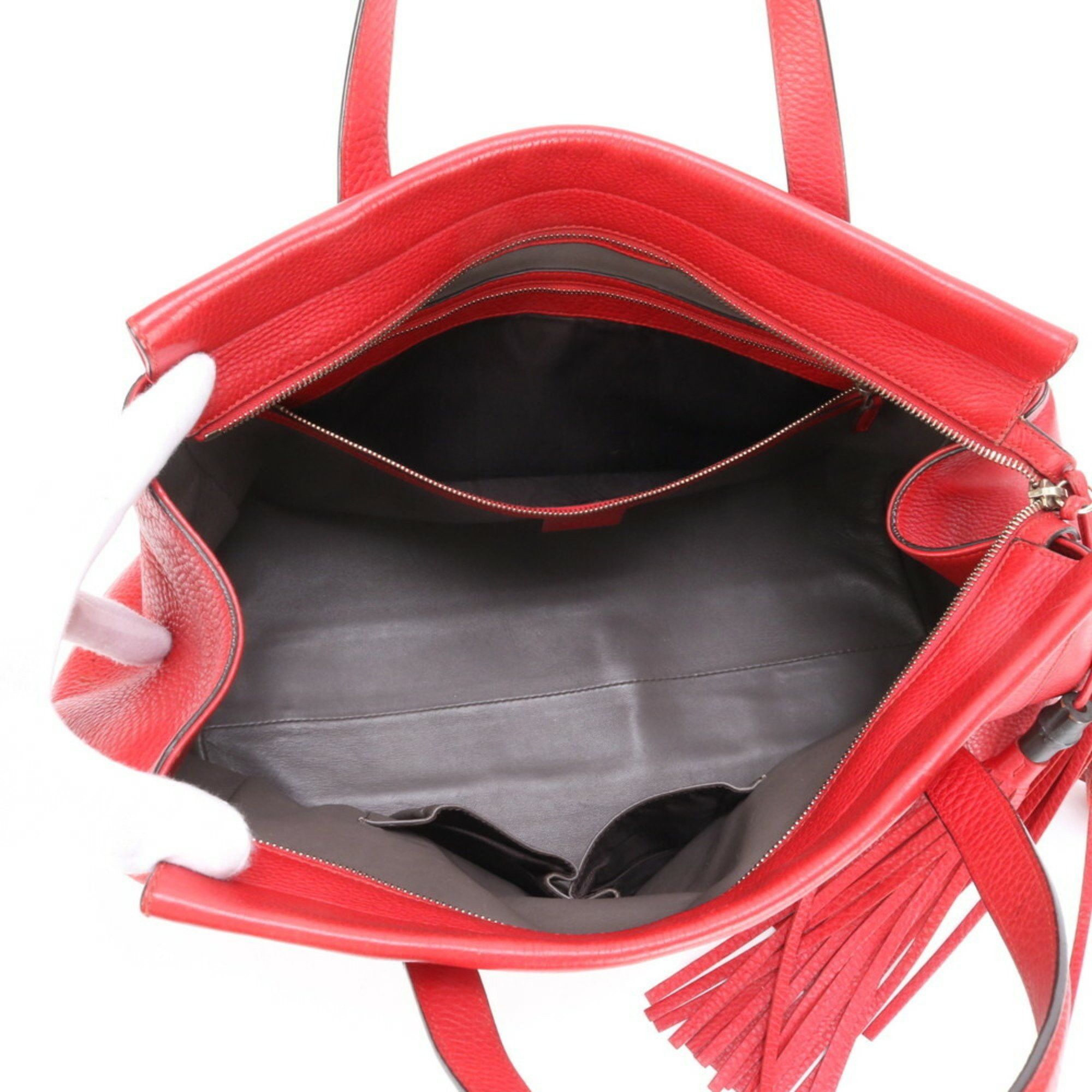 Gucci Gucci Bamboo Tassel handbag Size ONE SIZE - 15 Thumbnail