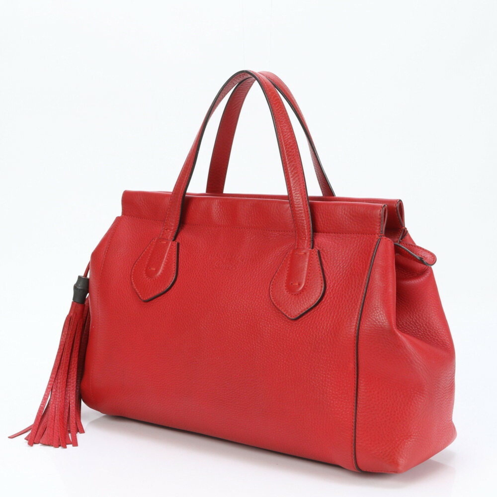 Gucci Gucci Bamboo Tassel handbag Size ONE SIZE - 13 Thumbnail