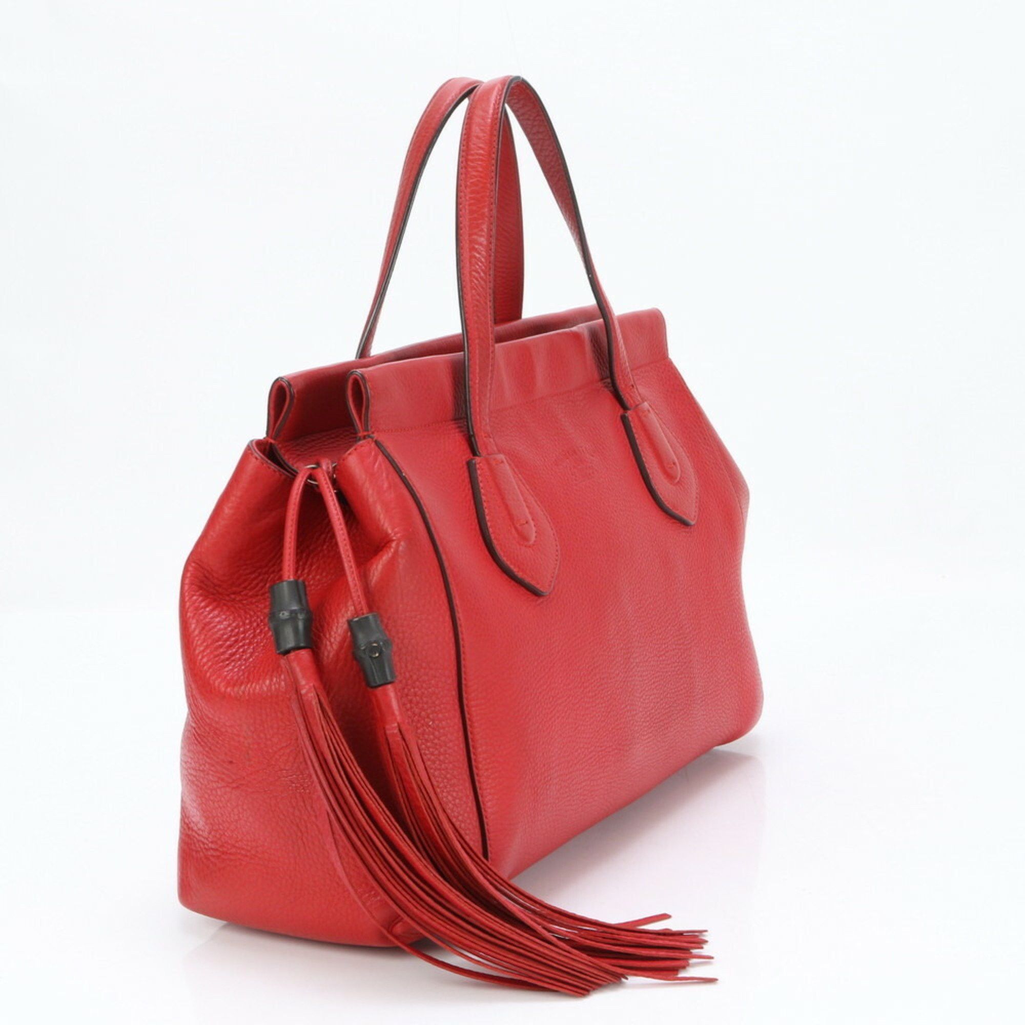 Gucci Gucci Bamboo Tassel handbag Size ONE SIZE - 3 Thumbnail