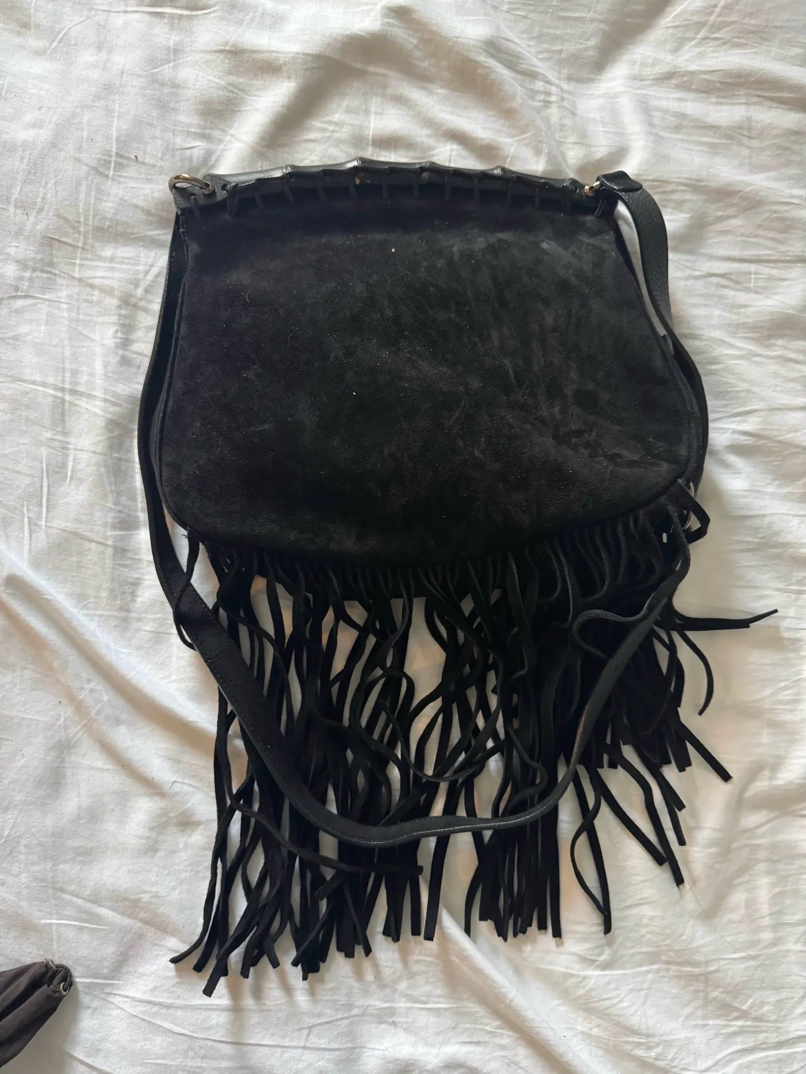 Gucci Gucci Fringe crossbody Bucket Bag Size ONE SIZE - 2 Thumbnail