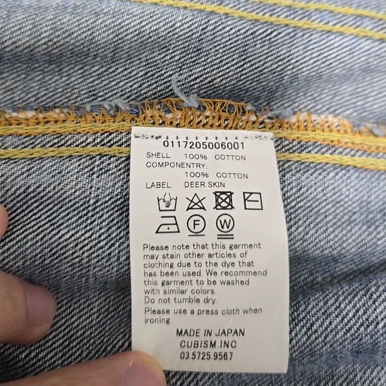 Visvim VISVIM 17 AW 101 Washed Destruction Denim Jacket -DMC Size US L / EU 52-54 / 3 - 6 Thumbnail