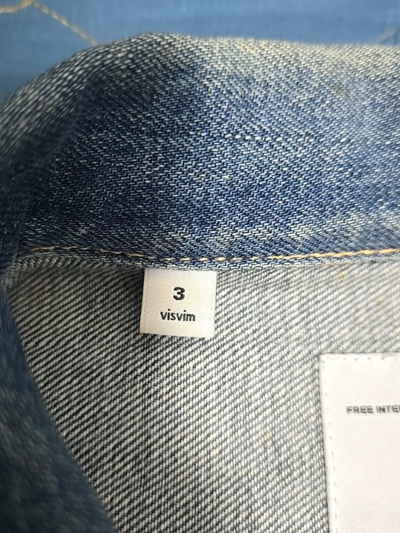 Visvim VISVIM 17 AW 101 Washed Destruction Denim Jacket -DMC Size US L / EU 52-54 / 3 - 3 Thumbnail
