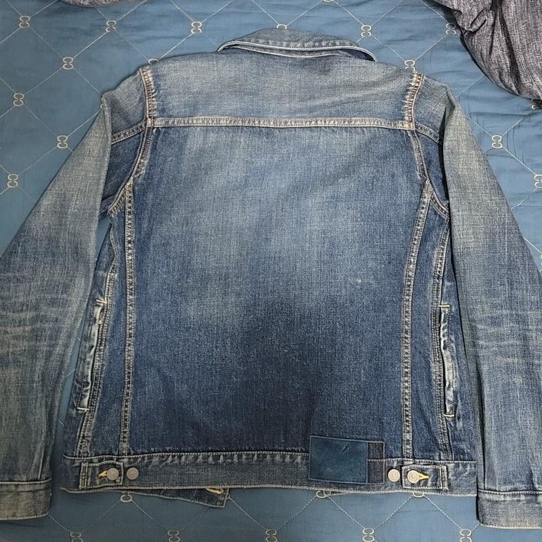 Visvim VISVIM 17 AW 101 Washed Destruction Denim Jacket -DMC Size US L / EU 52-54 / 3 - 7 Thumbnail