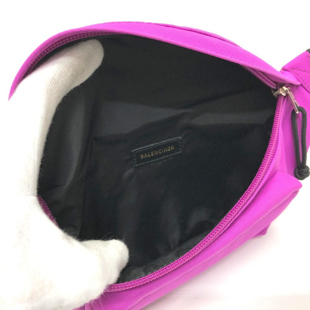 Balenciaga Balenciaga 569978 Logo Weel Wheel Body Bag Nylon Women Size ONE SIZE - 8 Thumbnail