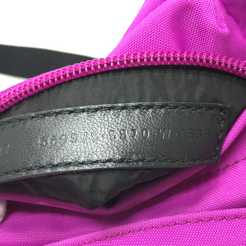 Balenciaga Balenciaga 569978 Logo Weel Wheel Body Bag Nylon Women Size ONE SIZE - 11 Thumbnail