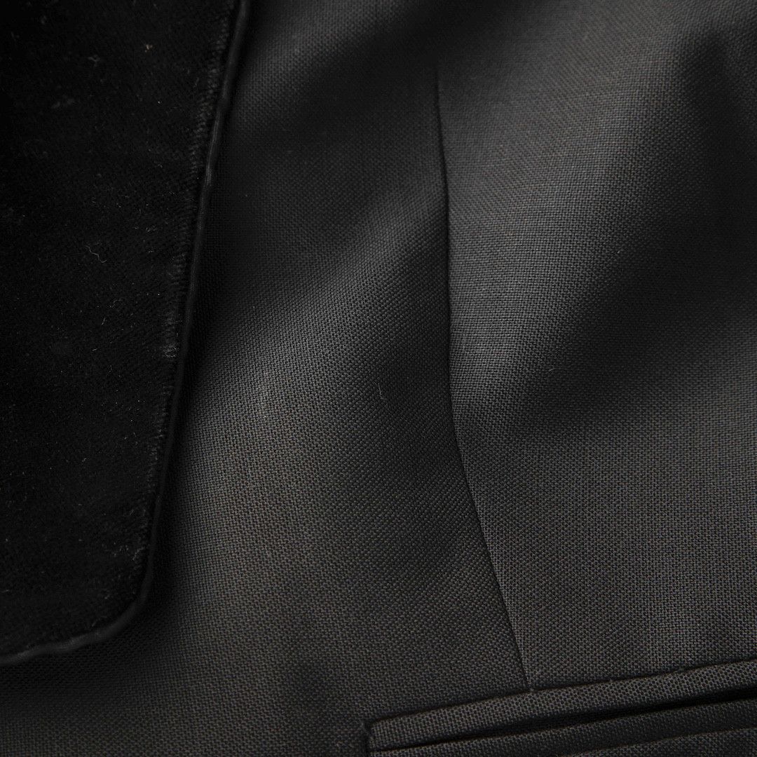 Sandro Black Velvet Collar Blazer Size M / US 6-8 / IT 42-44 - 4 Thumbnail