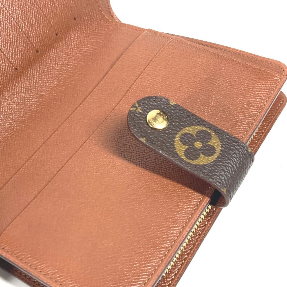 Louis Vuitton Louis Vuitton M61207 Monogram Porte Papier Zip Compact Wallet Bi-Fold Canvas Women Brown Size ONE SIZE - 15 Thumbnail