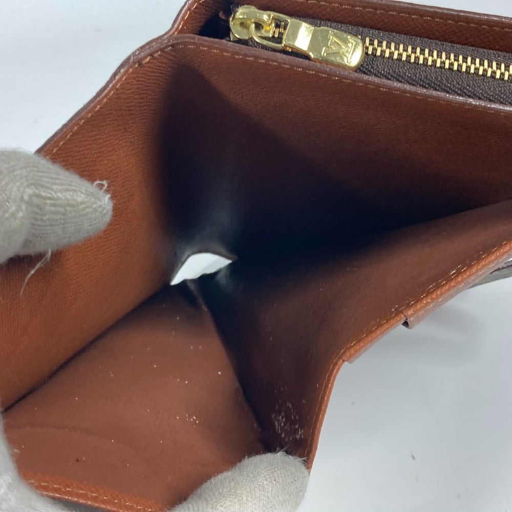 Louis Vuitton Louis Vuitton M61207 Monogram Porte Papier Zip Compact Wallet Bi-Fold Canvas Women Brown Size ONE SIZE - 17 Thumbnail
