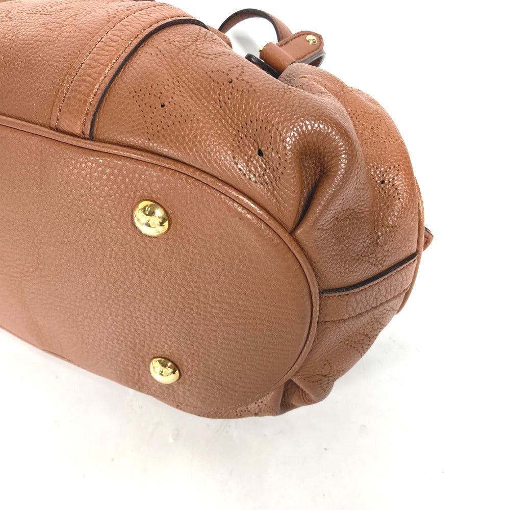 Louis Vuitton Louis Vuitton M97052 Monogram Mahina Lunar Pm Tote Bag Briefcase Shawl Shoulder Leather Women Brown Size ONE SIZE - 7 Thumbnail
