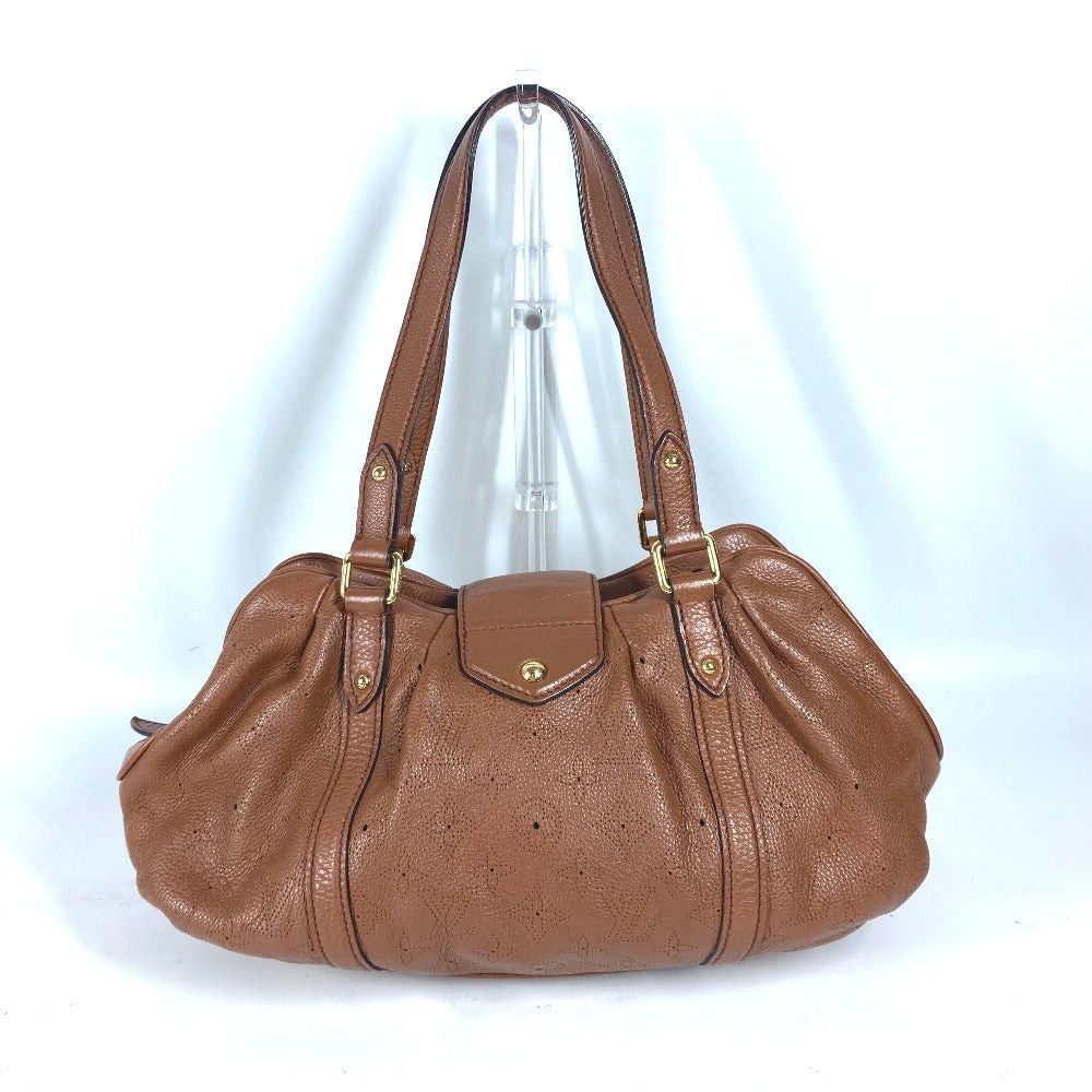 Louis Vuitton Louis Vuitton M97052 Monogram Mahina Lunar Pm Tote Bag Briefcase Shawl Shoulder Leather Women Brown Size ONE SIZE - 2 Thumbnail