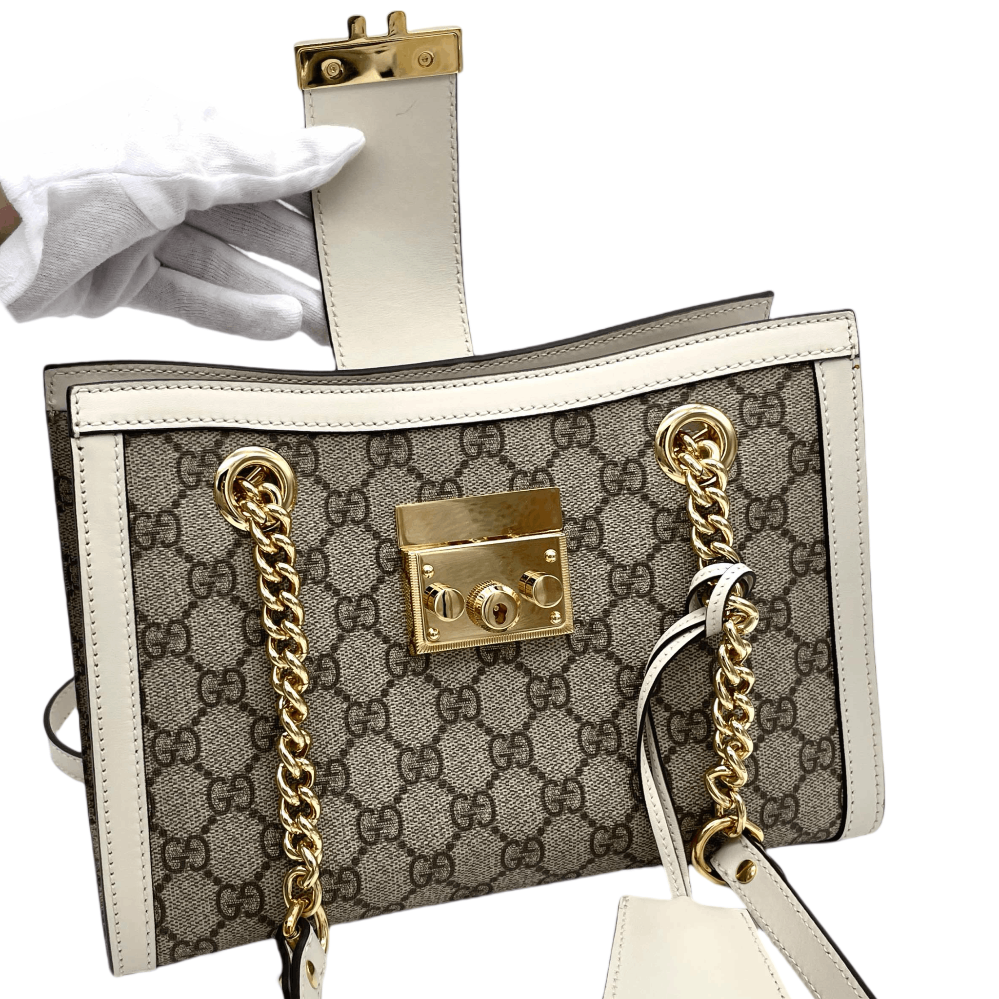 Gucci Gucci Padlock Small Shoulder Bag Size ONE SIZE - 11 Thumbnail