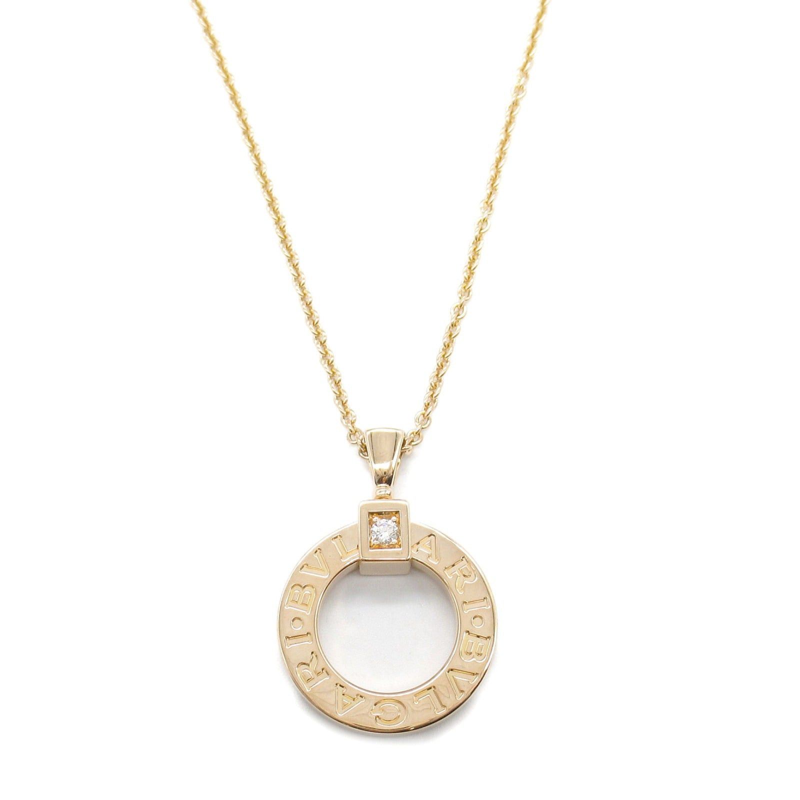 Bvlgari Bvlgari Bulgari Diamond Necklace K18Pg (Pink Gold) Clear Size ONE SIZE - 2 Thumbnail