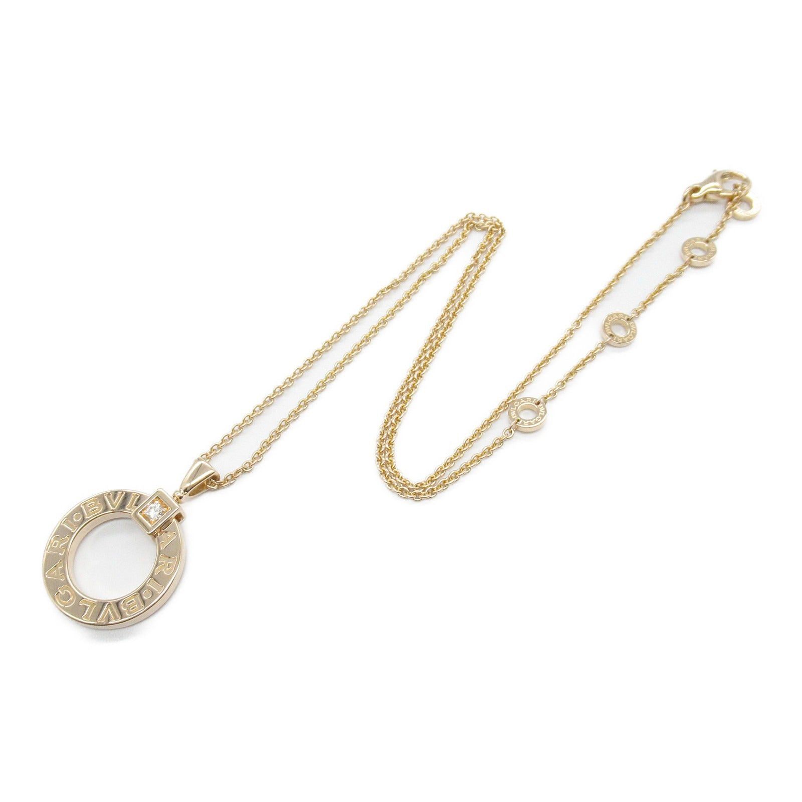 Bvlgari Bvlgari Bulgari Diamond Necklace K18Pg (Pink Gold) Clear Size ONE SIZE - 3 Thumbnail