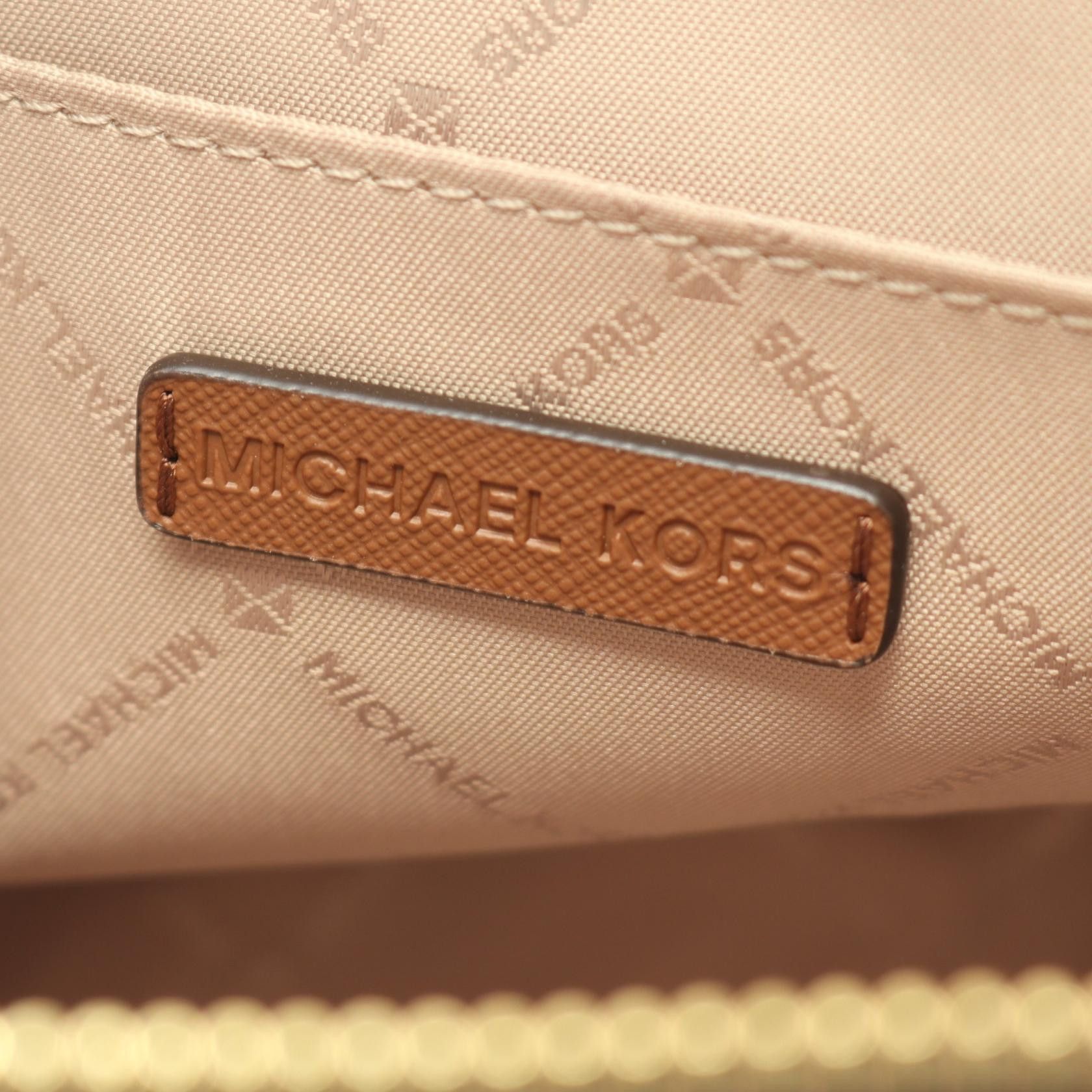 Michael Kors Michael Kors Jet Set Travel Shoulder Bag Coated Canvas Leather Brown Size ONE SIZE - 4 Thumbnail