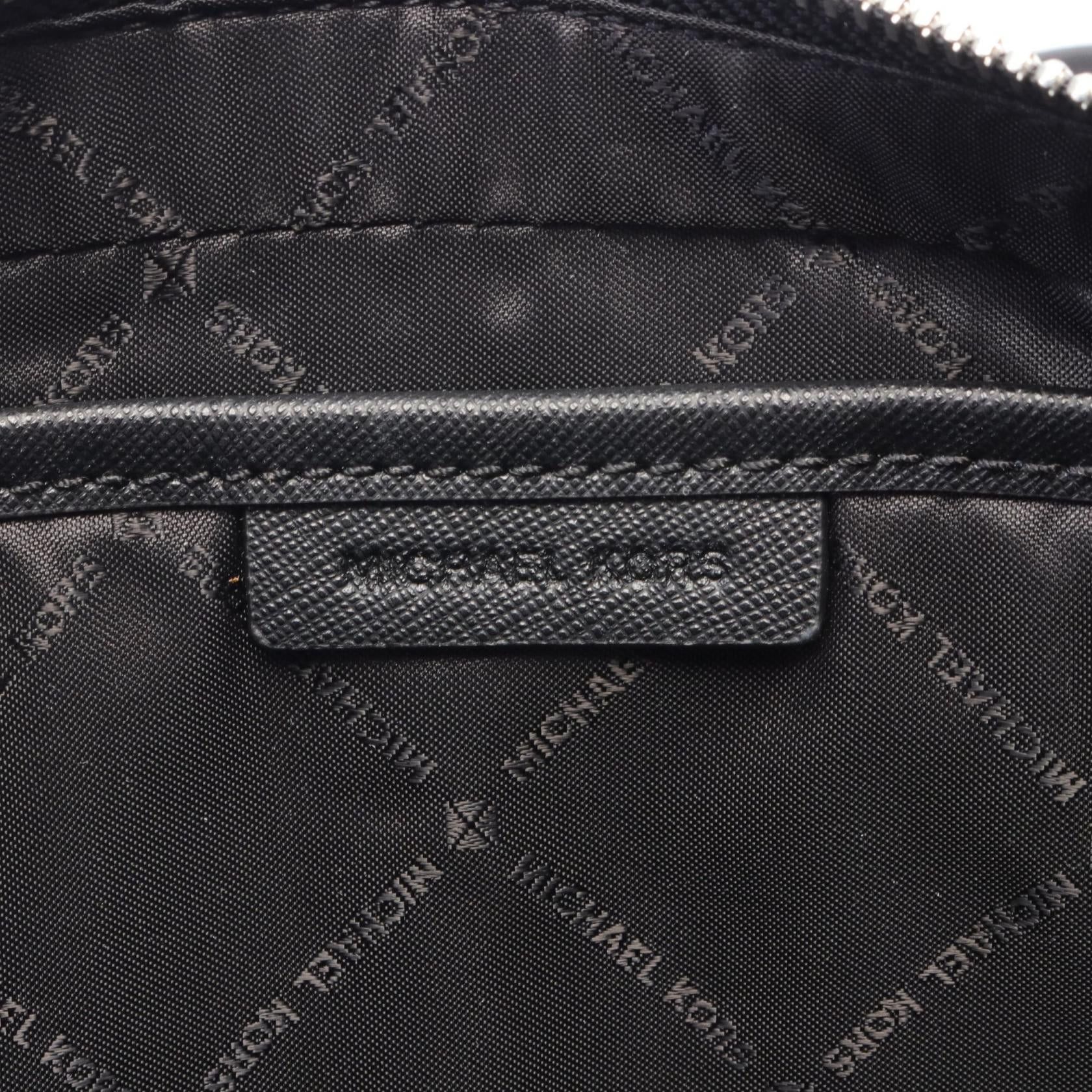 Michael Kors Michael Kors Shoulder Bag Leather Black Size ONE SIZE - 4 Thumbnail