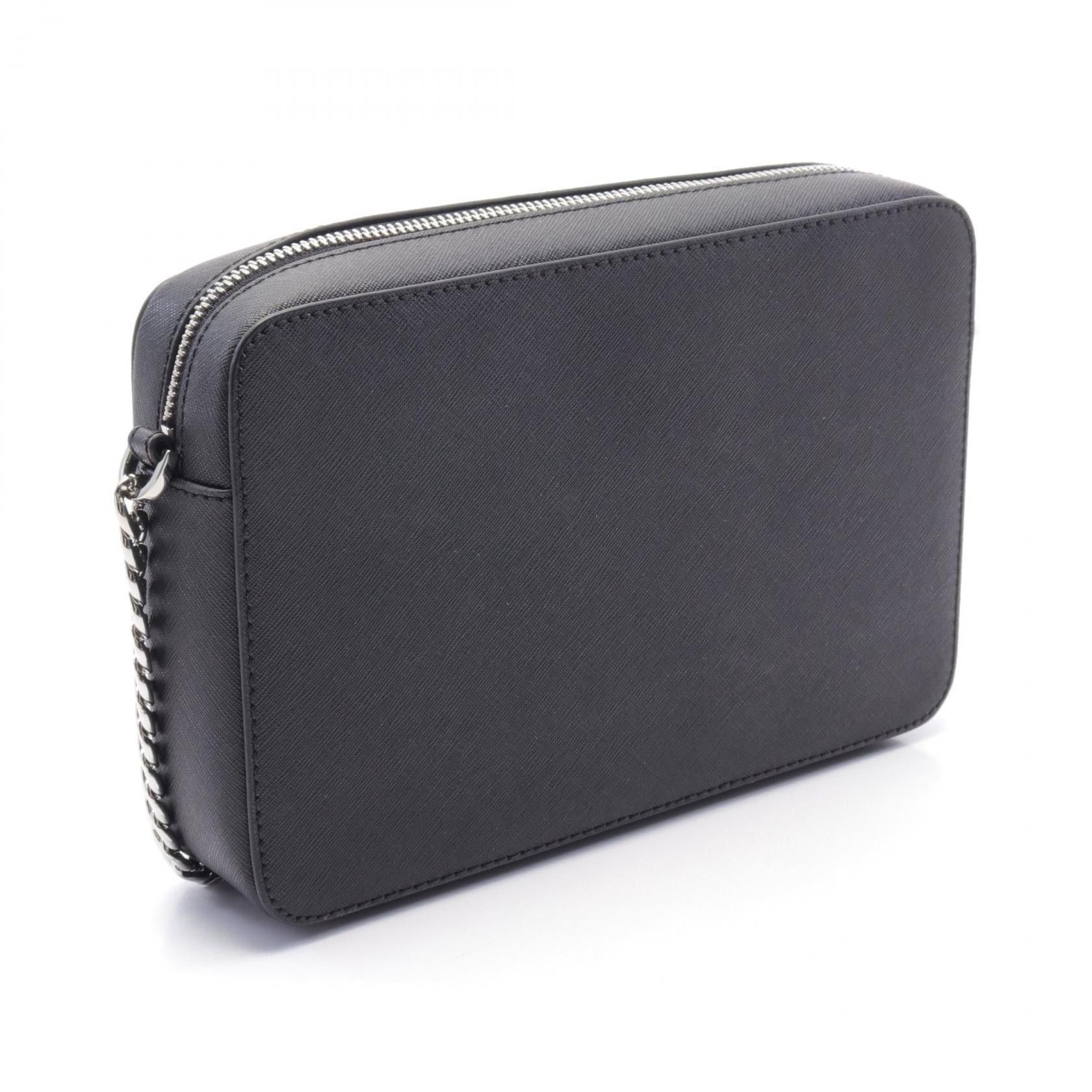 Michael Kors Michael Kors Shoulder Bag Leather Black Size ONE SIZE - 2 Thumbnail