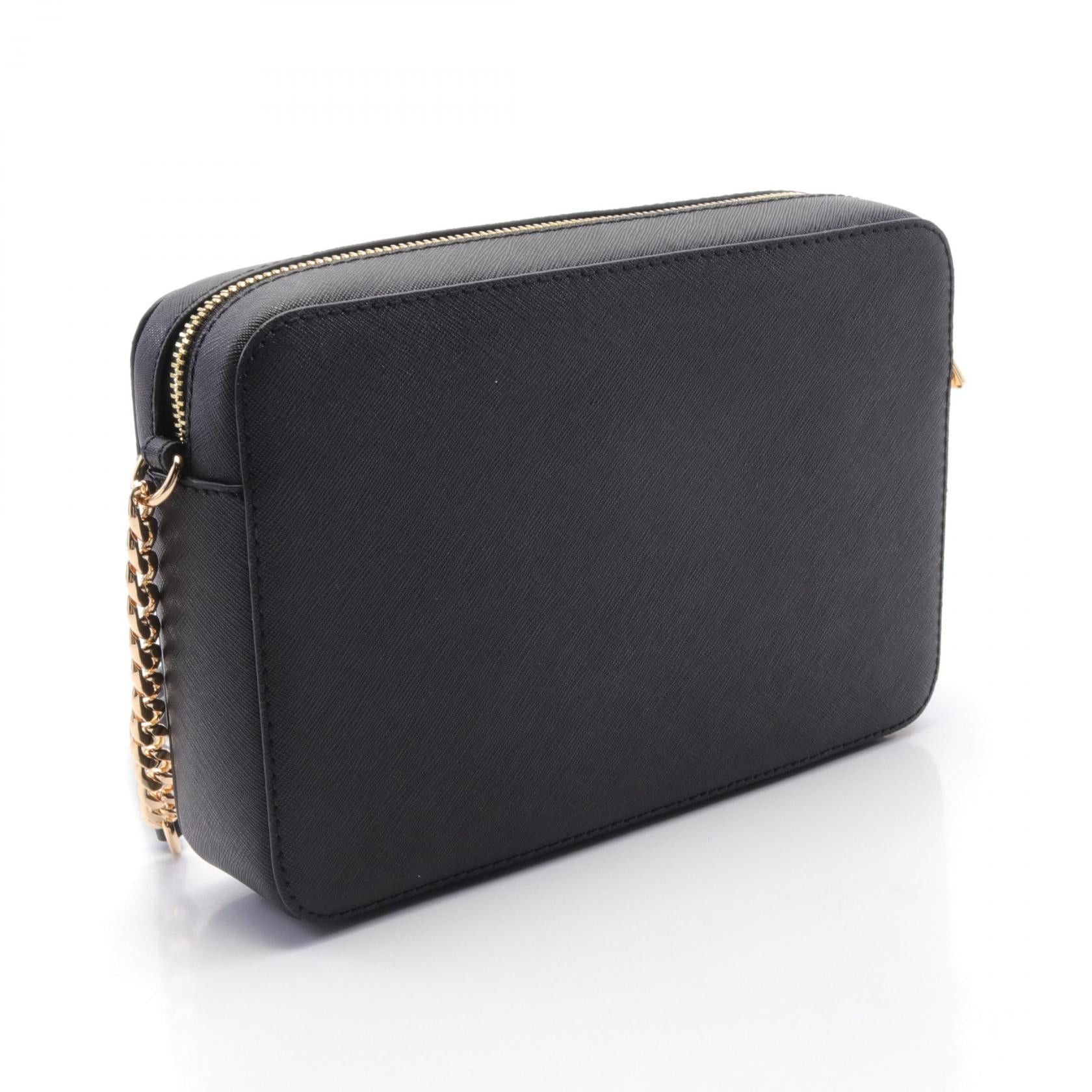 Michael Kors Michael Kors Jet Set Lg Ew Cross Body Shoulder Bag Leather Black Size ONE SIZE - 2 Thumbnail