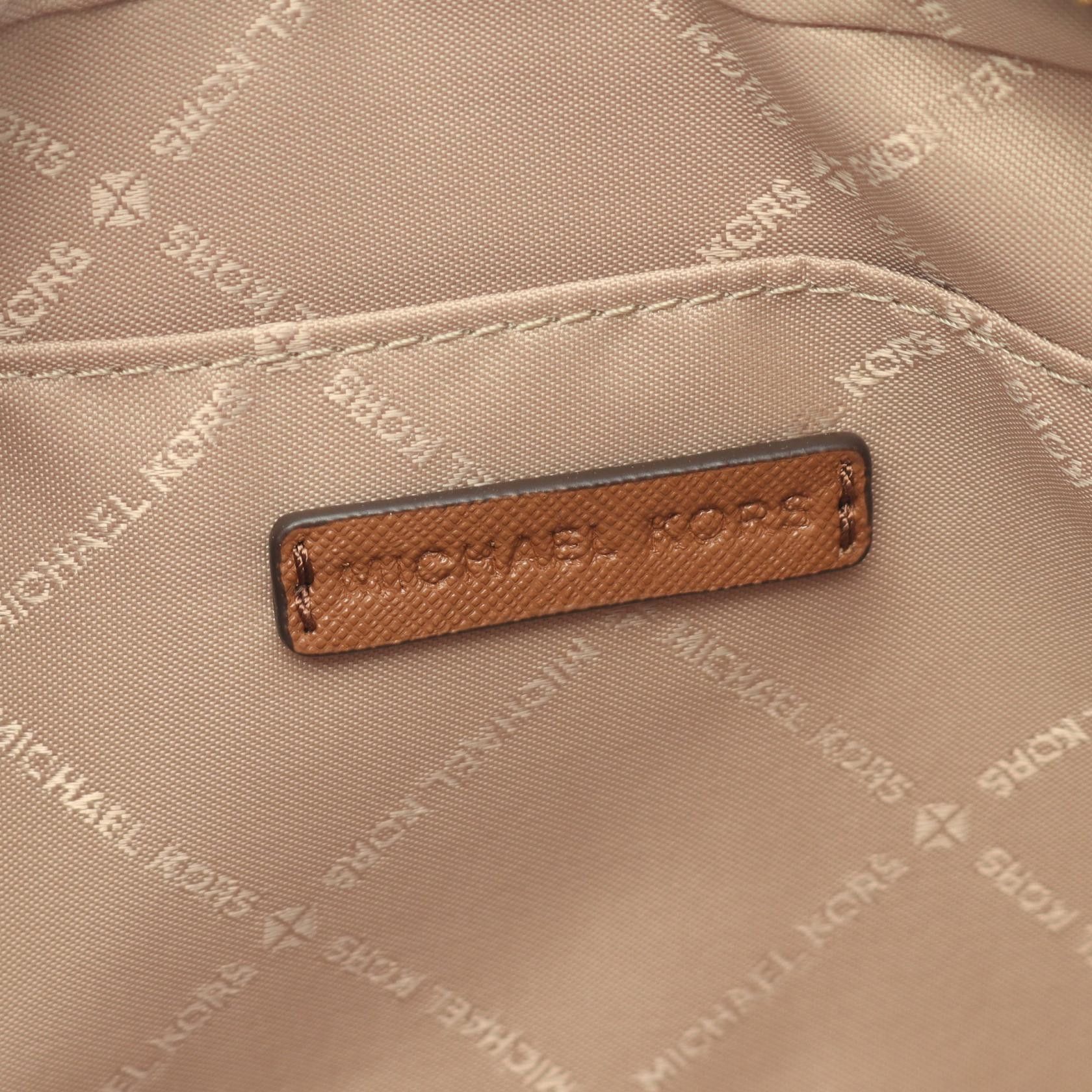 Michael Kors Michael Kors Jet Set Lg Ew Cross Body Shoulder Bag Leather Brown Size ONE SIZE - 4 Thumbnail