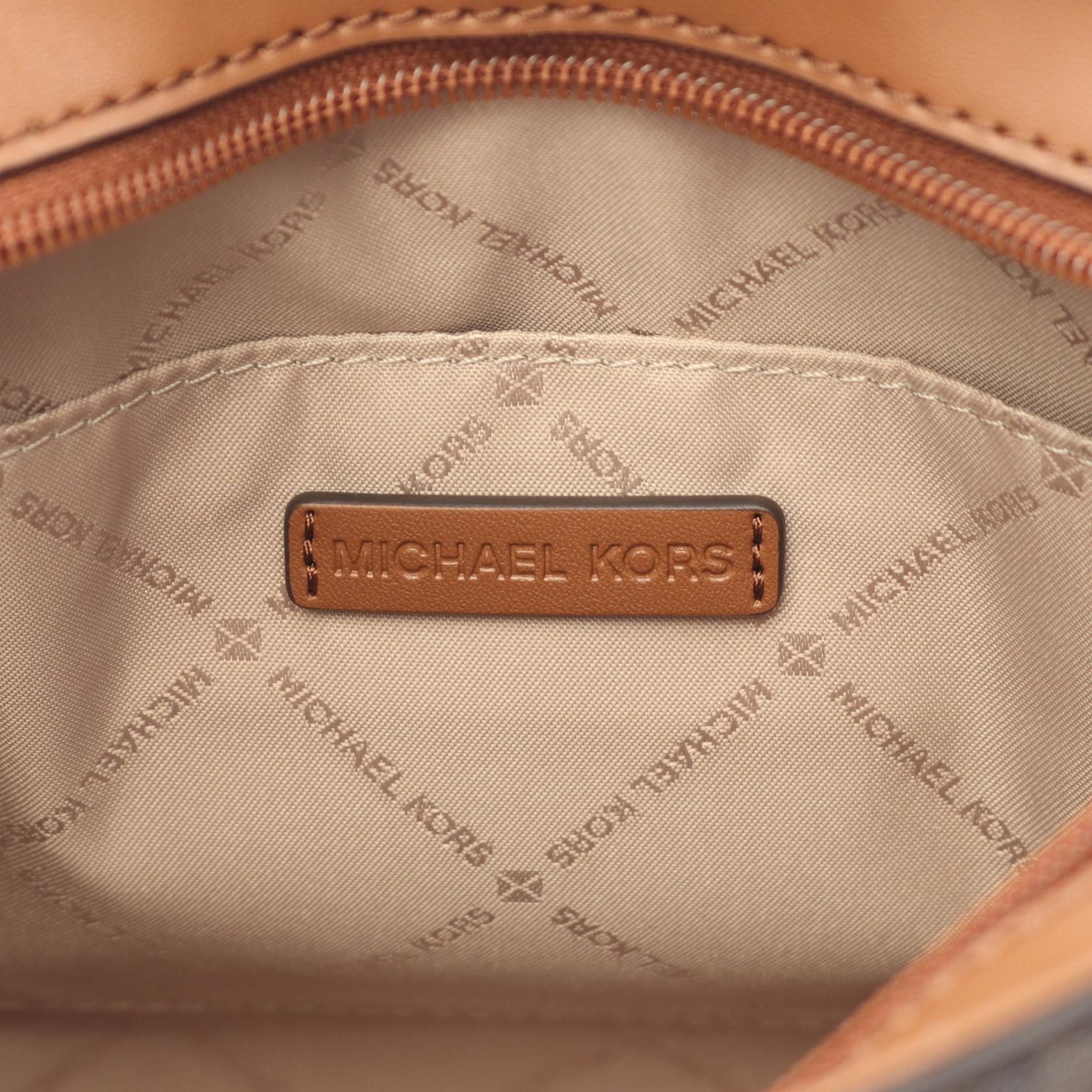 Michael Kors Michael Kors Jet Set Travel Small Shoulder Bag Coated Canvas Leather Brown Size ONE SIZE - 4 Thumbnail