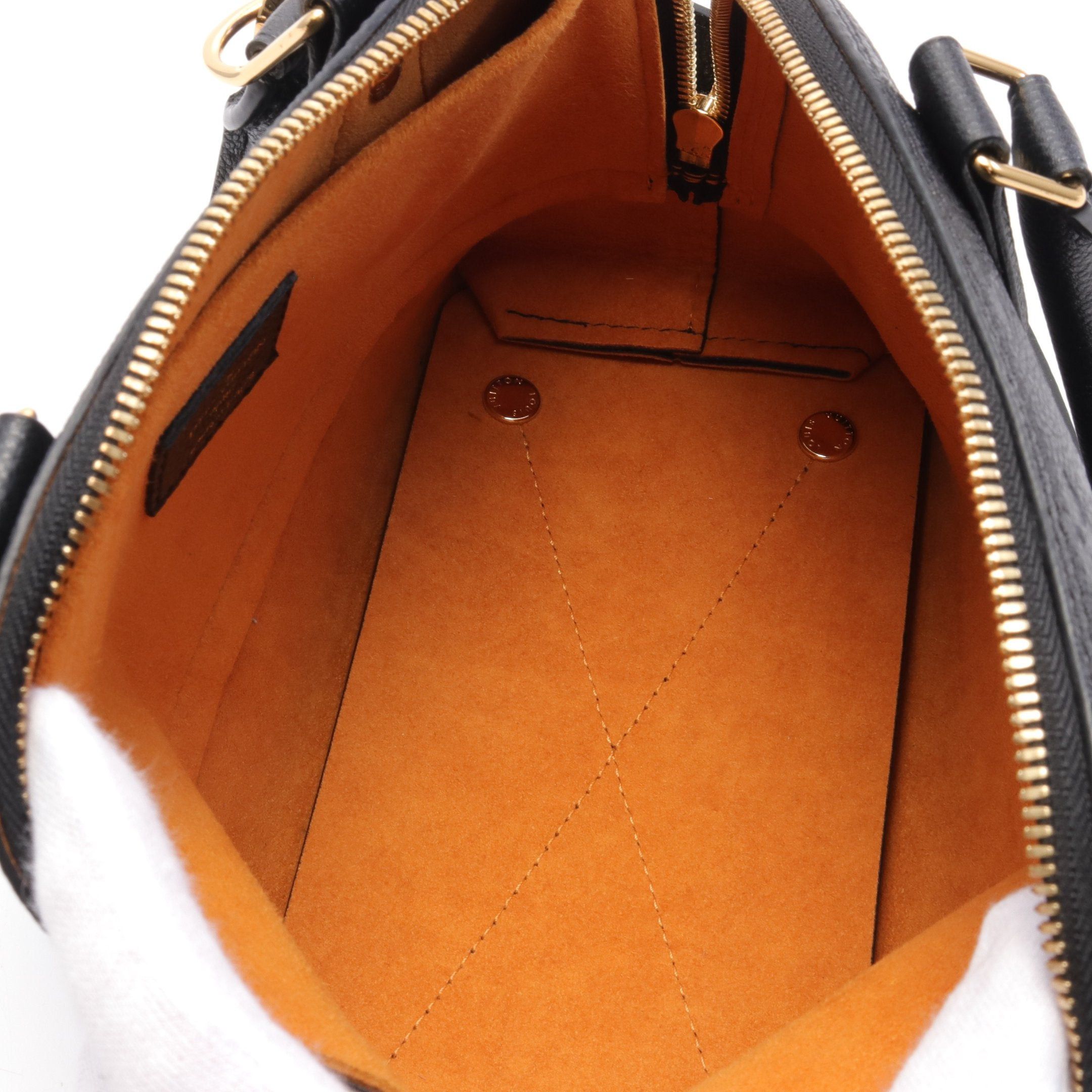 Louis Vuitton Louis Vuitton Neo Alma Bb Monogram Empreinte Noir Handbag Leather Black Size ONE SIZE - 3 Thumbnail