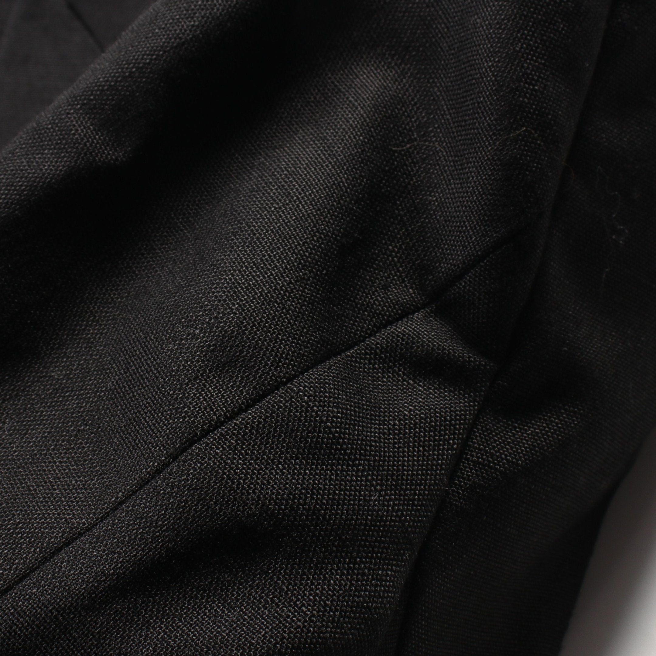 Stella McCartney Stella Mccartney Short Tailored Jacket Rayon Black Double Breasted Size ONE SIZE - 10 Thumbnail