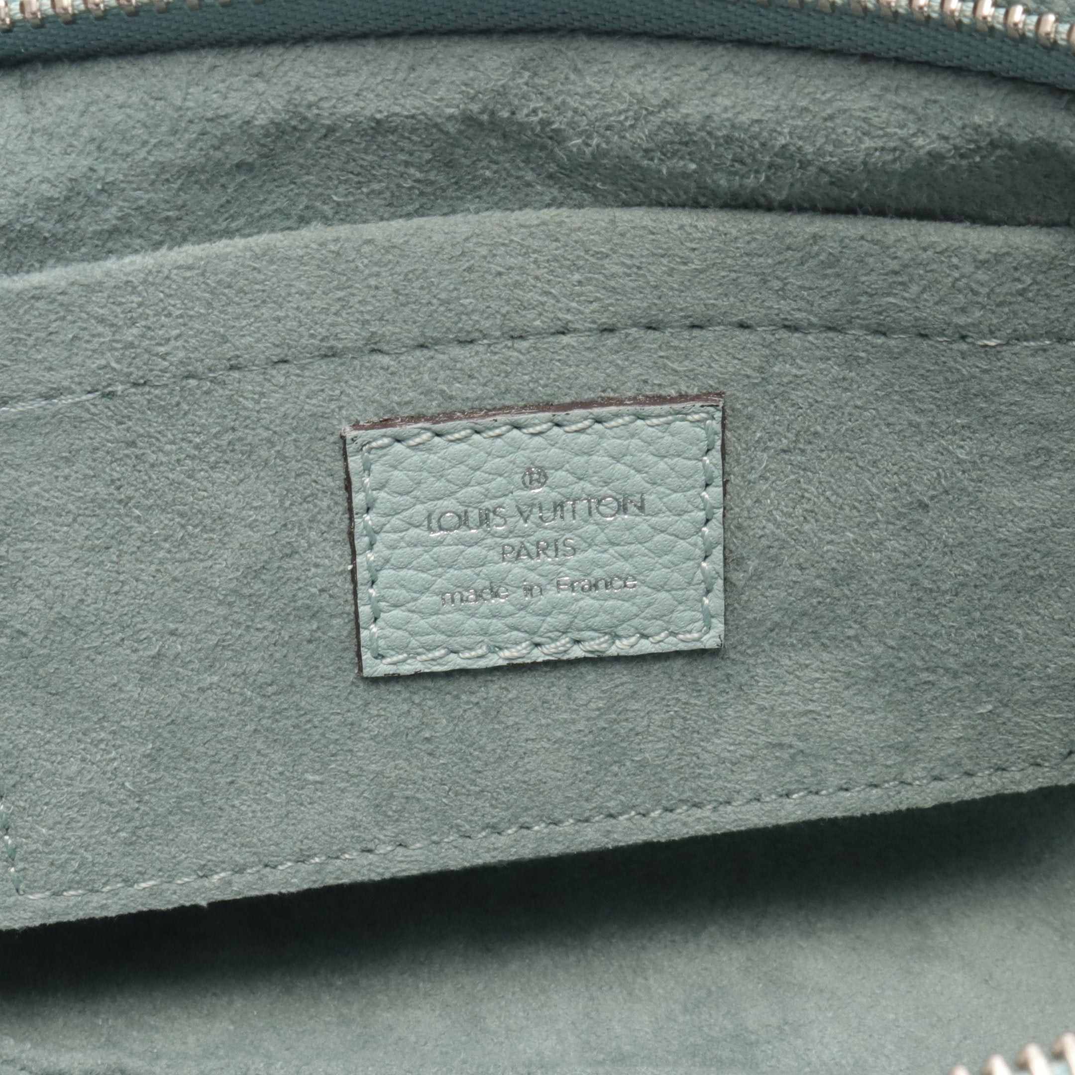 Louis Vuitton Louis Vuitton Scala Mini Mahina Vale Lagoon Shoulder Bag Leather Light Blue Size ONE SIZE - 4 Thumbnail