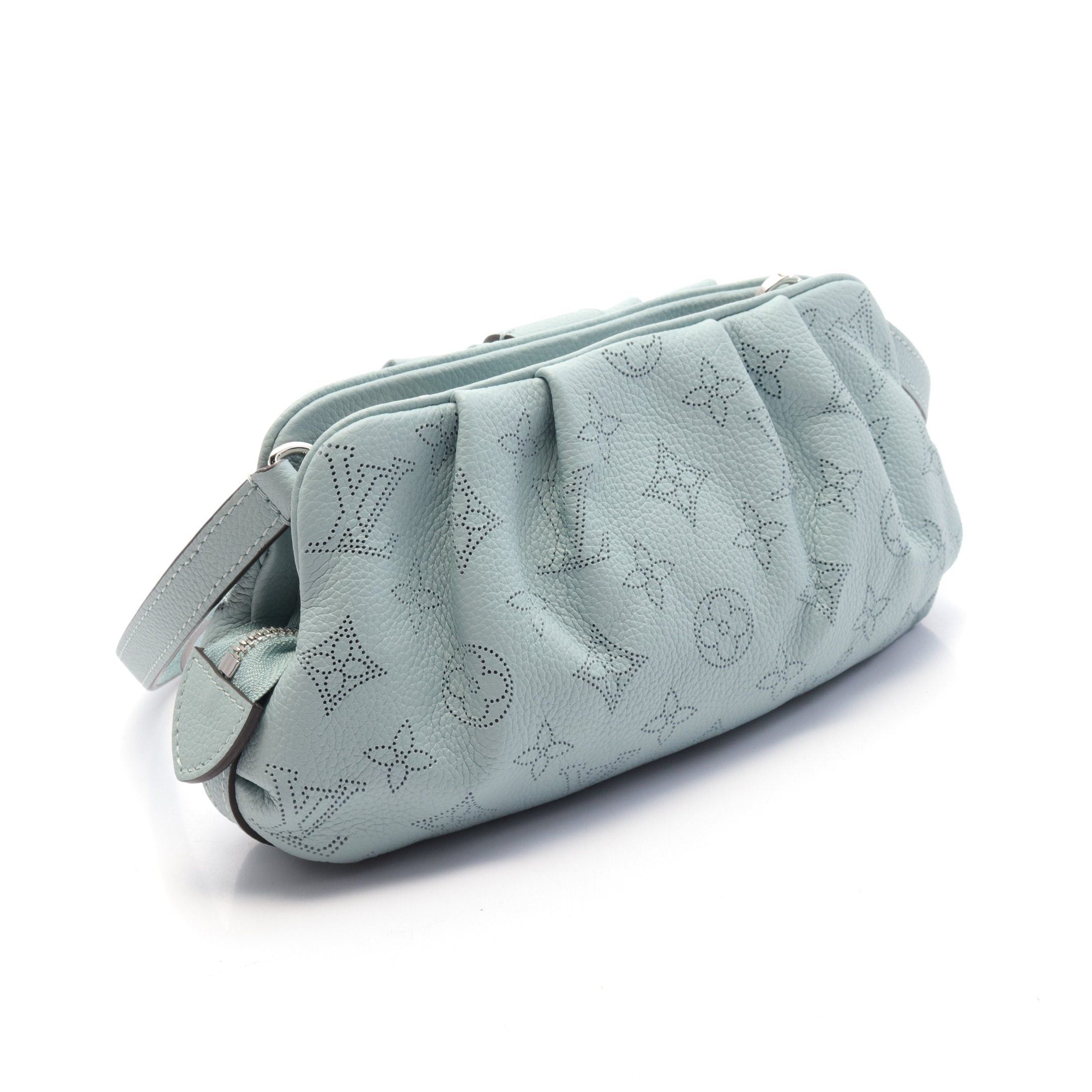 Louis Vuitton Louis Vuitton Scala Mini Mahina Vale Lagoon Shoulder Bag Leather Light Blue Size ONE SIZE - 2 Thumbnail