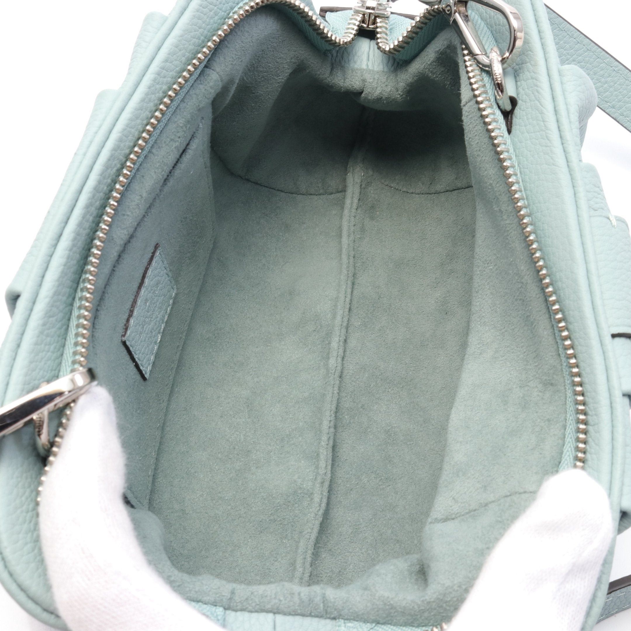 Louis Vuitton Louis Vuitton Scala Mini Mahina Vale Lagoon Shoulder Bag Leather Light Blue Size ONE SIZE - 3 Thumbnail