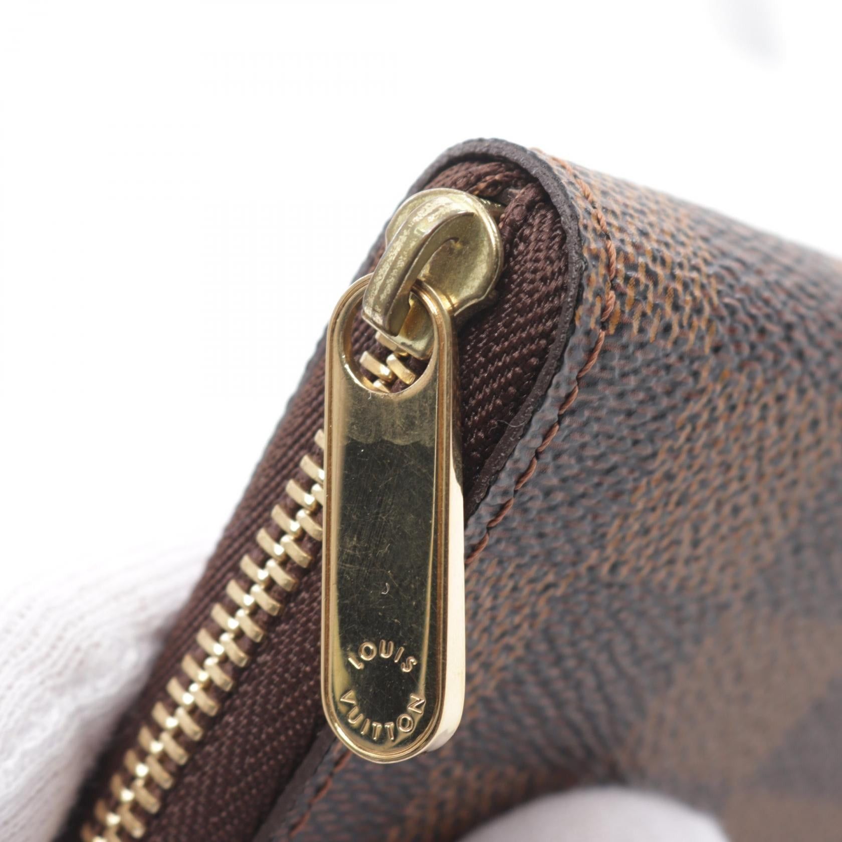 Louis Vuitton Louis Vuitton Zippy Coin Purse Damier Ebene Brown Size ONE SIZE - 6 Thumbnail