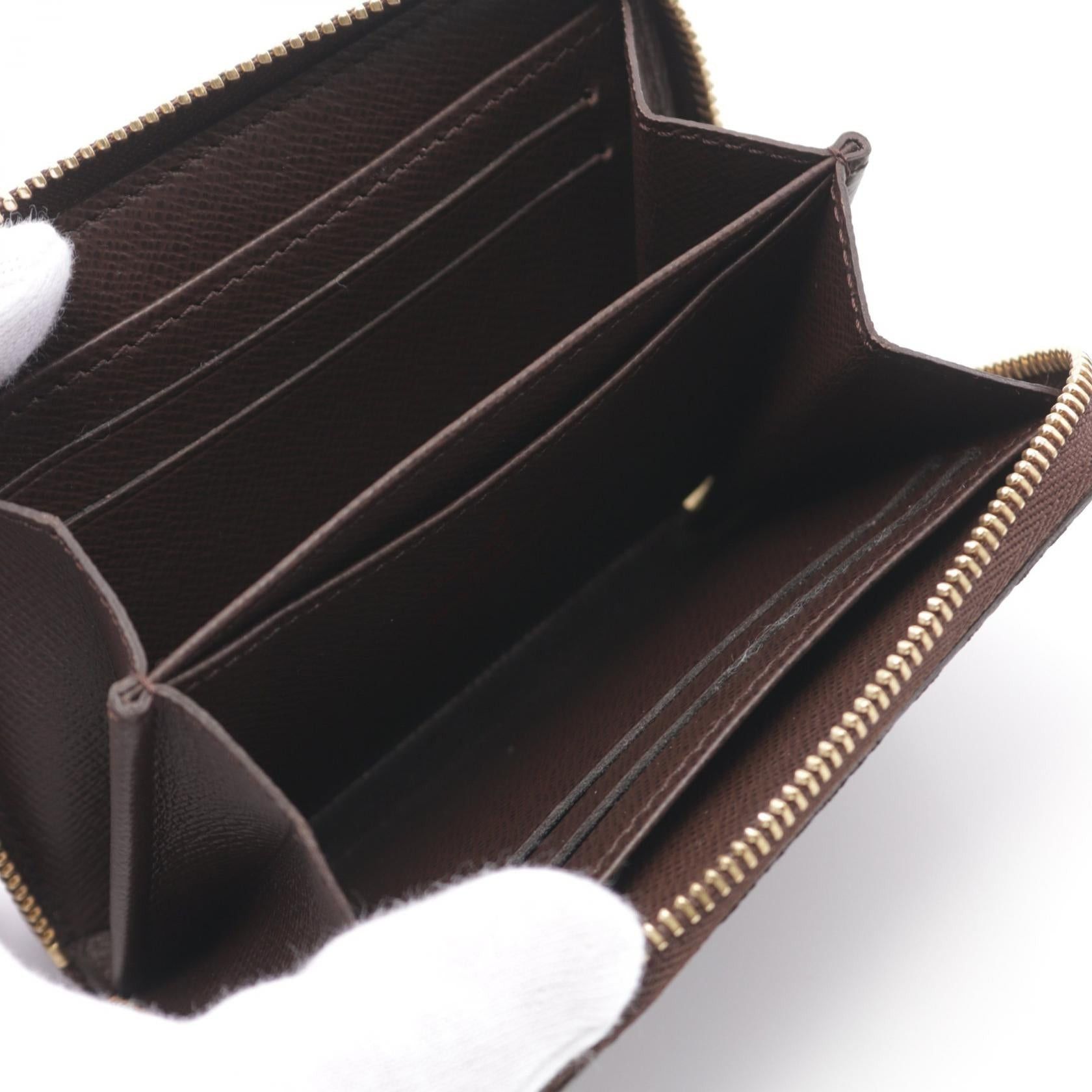 Louis Vuitton Louis Vuitton Zippy Coin Purse Damier Ebene Brown Size ONE SIZE - 3 Thumbnail