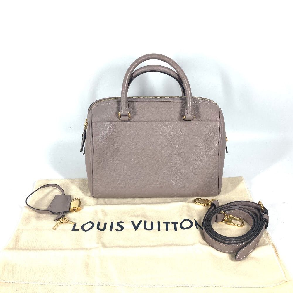 Louis Vuitton Louis Vuitton M44068 Monogram Amplant Speedy Bandoliere 25 Briefcase 2 Way Bag Shoulder Slanted (View Of The World) Handbag Leather Women Taupe Gracé Size ONE SIZE - 4 Thumbnail