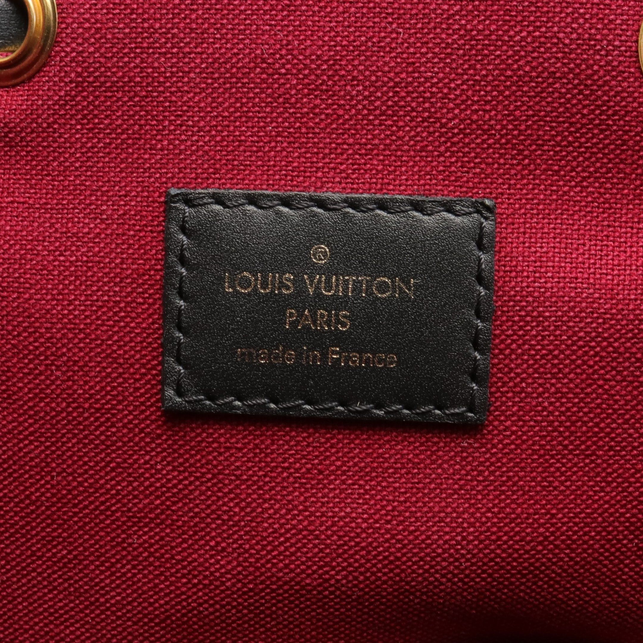 Louis Vuitton Louis Vuitton Montsouris Nm Pm Monogram Backpack Rucksack Leather Brown Black Size ONE SIZE - 4 Thumbnail