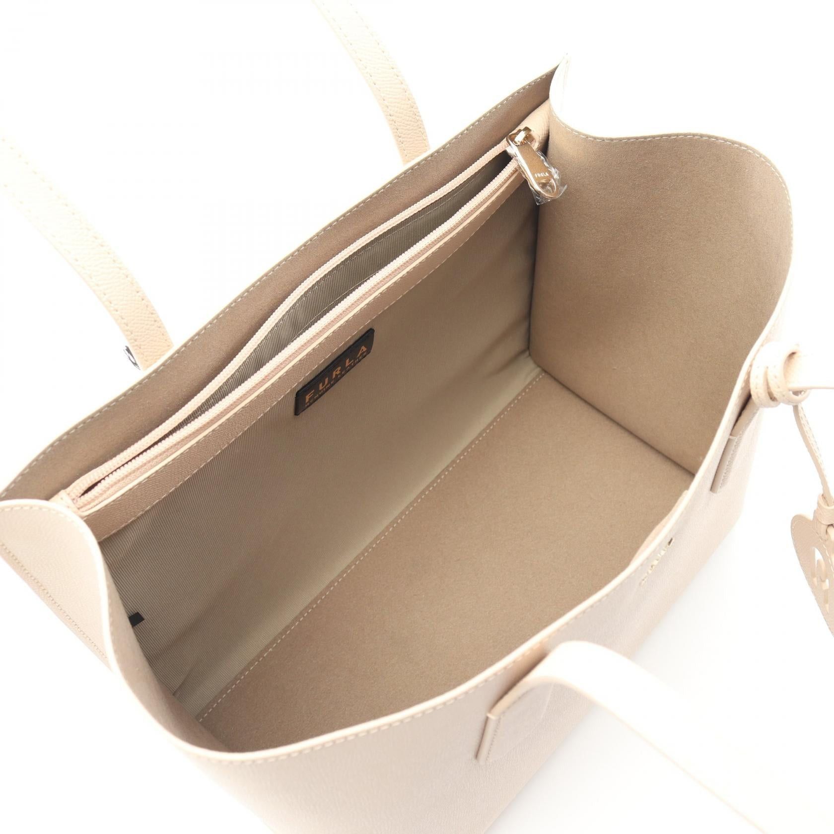 Furla Furla Classic Handbag Tote Bag Leather Pink Ballerina Eye Size ONE SIZE - 3 Thumbnail